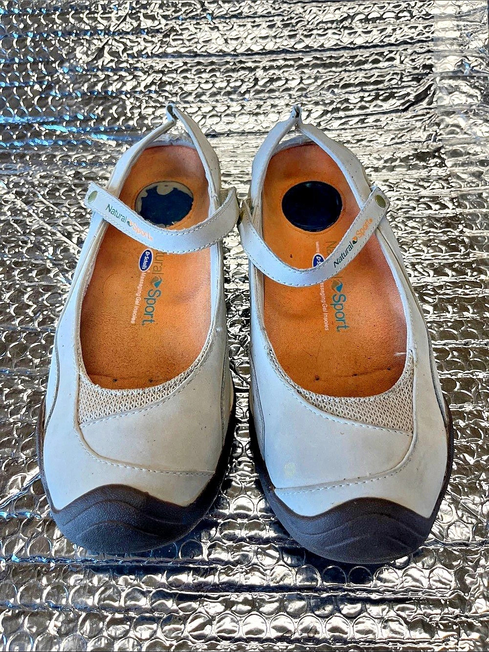 Naturalizer Natural Sport Leather Mary Jane Flats US 7M